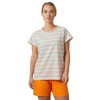 helly hansen T-shirt THALIA SUMMER TOP Snow Multistripe