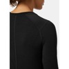 Tričko helly hansen HH DURAWOOL CREW LS Black