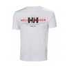  helly hansen CORE GRAPHIC T Cactus WHITE