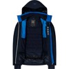 Bunda cmp ZIP HOOD black blue