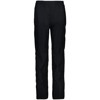 Housut cmp WOMAN PANT RAIN FULL LENGHT ZIPS nero