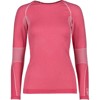  cmp Woman Seamless Sweat Nero FUCSIA MEL