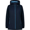 Jas cmp LONG FIX HOOD antracite BLACK BLUE