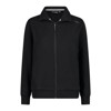  cmp Zip Up Sweatshirt in Stretch Cotton W NERO
