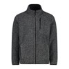 Fleece cmp MAN JACKET dust mel NERO MEL
