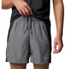 Bukser columbia THREE PITCH SHORT City Grey, Black