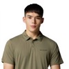 columbia Polo Shirt TRAIL UTILITY POLO Stone Green