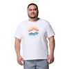 T-shirt columbia LAKE GRAPHIC TEE II White, Circular