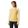  helly hansen W LIFA MERINO MIDW GRA 1/2 ZIP White YELLOW CRE