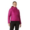 Jacke helly hansen VERGLAS HOODED DOWN 2.0 Black MAGENTA 2.
