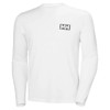 Marškinėliai helly hansen SKOG GRAPHIC LS TEE White