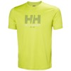 T-paita helly hansen TECH GRAPHIC T-SHIRT 2.0 Cyber Lime