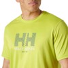 T-paita helly hansen TECH GRAPHIC T-SHIRT 2.0 Cyber Lime