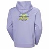 Sweatshirt helly hansen CORE GRAPHIC HOODIE Bright Lavende