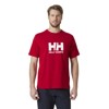 Koszulka helly hansen LOGO T-SHIRT 3.0 Black RED