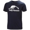 Tričko helly hansen GRAPHIC T-SHIRT Navy