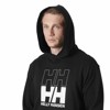 Sweatshirt helly hansen CORE GRAPHIC SWEAT HOODIE Black