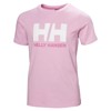 Tričko helly hansen JR LOGO T-SHIRT Cherry Blossom