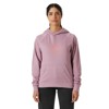  helly hansen W CORE GRAPHIC HOODIE Lav Green PURPLE CLA