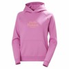 Mikina helly hansen CORE GRAPHIC HOODIE Meta Pink