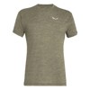 salewa T-shirt PUEZ MELANGE DRY S/S TEE Dark Olive Me