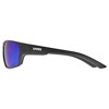 Okuliare uvex 233 P black matt/green C3