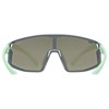 Okuliare uvex skyryse jr grey green matt/blue C3