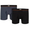 Boxerky saxx STRETCH BOXER BRIEF FLY 2PK