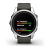 Ura garmin FENIX 7S PRO SOLAR PLATEADO