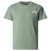 Camiseta the north face S/s Simple Dome Tee Teen BQ1
