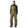Broek helly hansen W POWDERQUEEN BIB 2.0 Black SEPIA