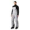 Broek helly hansen W POWDERQUEEN BIB 2.0 Black GREY MELAN