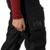 Broek helly hansen W POWDERQUEEN BIB 2.0 Black