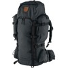 Ryggsäck fjällräven KAJKA 55 Khaki Dust S/M COAL BLACK