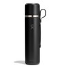 hydro flask Thermos 36 OZ HOT FLASK AND CUP TRILLIUM BLACK