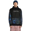 Fliskakna volcom HYDRO RIDING HOODIE Military SPACE ALOH
