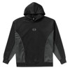 Jopica s kapuco volcom VITAL HYDRO P/O Black