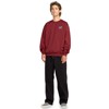 Jopica s kapuco volcom HYDRO CREW Burnt Red