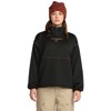 Felpa volcom HYDRO 1/4 ZIP Bone BLACK