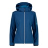  cmp WOMAN JKT ZIP HOOD Bitter BLUE INK
