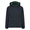 cmp Jacket KID JACKET SNAPS HOOD Bblueroy DEEP MIN