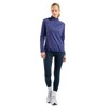 odlo Sweatshirt MID LAYER 1/2 ZIP ZW WARM Skipper Blue