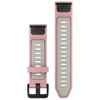 Correia garmin QuickFit 20 mm Rosa gris