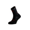 Meias Lurbel Pro Five Compression Negro/Rojo