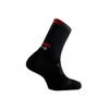 Meias lurbel PRO FIVE COMPRESSION Negro/Rojo