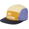 Mössa cotopaxi 5-PANEL HAT Foam And Bluegrass AMBER AND