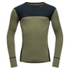 Marškinėliai devold 190 SHIRT MAN Ink/Lichen