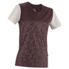 Maglietta edelrid HIGHBALL T-SHIRT V Dark Plum