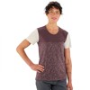Maglietta edelrid HIGHBALL T-SHIRT V Plum DARK PLUM