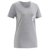 Maglietta edelrid ONSET T-SHIRT Obsidian STEEL